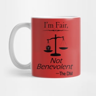 Fair Dungeon Master Mug